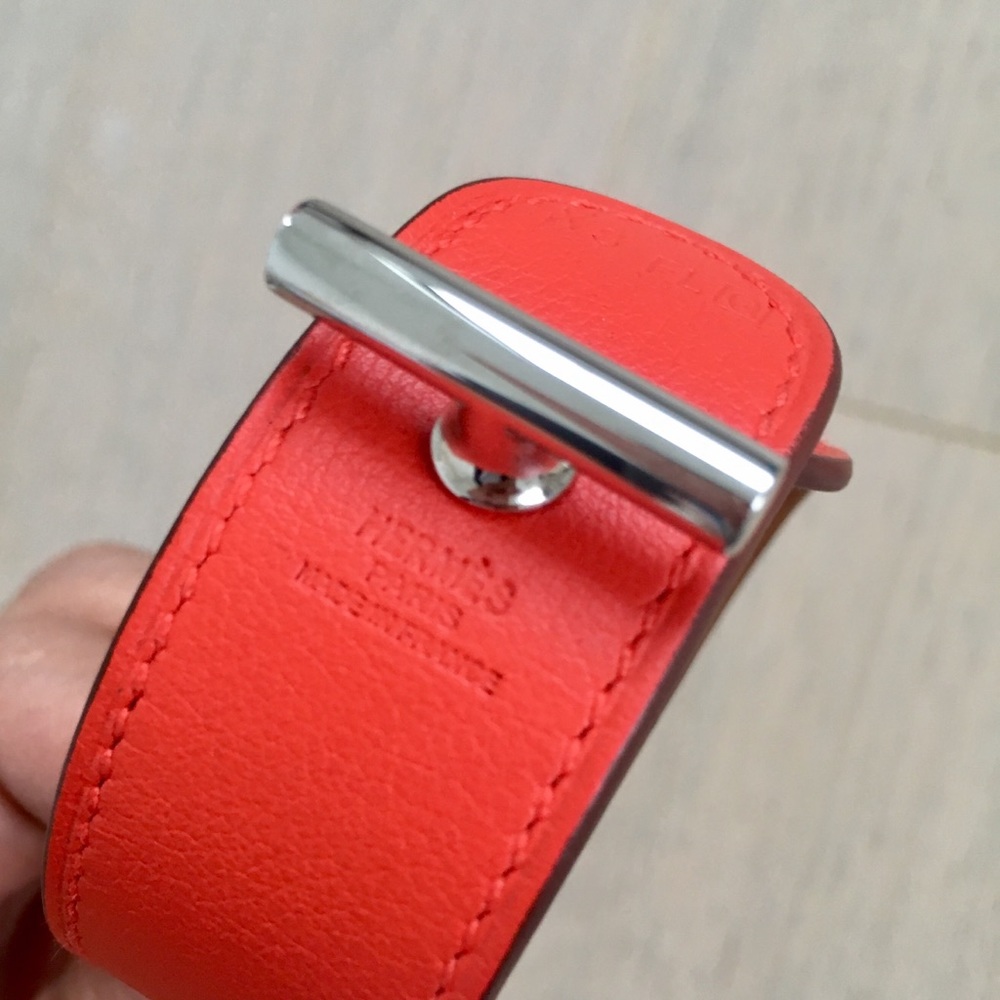 Hermes Capucine Hydra Swift Leather Bracelet - XS - Picture 5 of 8